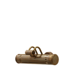 Art wall light in Antique Brass