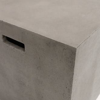 Concrete cube stool 45cm