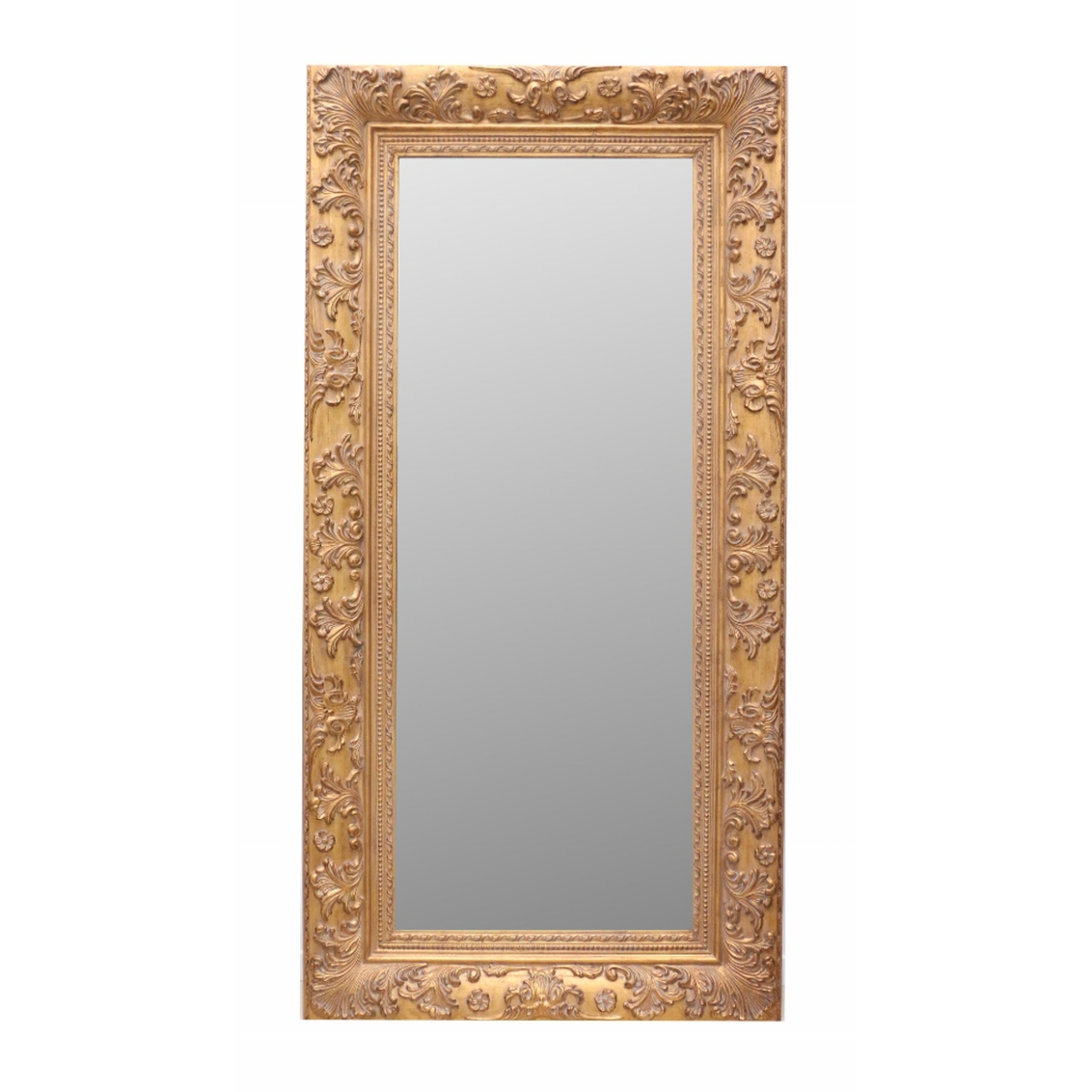 Gold Retangular Mirror