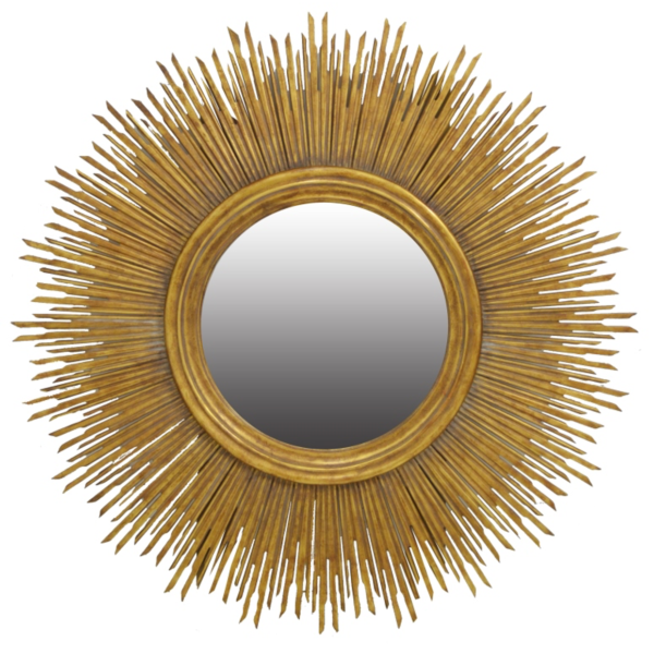 Sunstruck round mirror