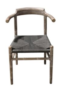 Bejing Dining Chair Oil Grey