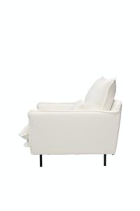 LOUIS Chair w:Lumbar Cushion White