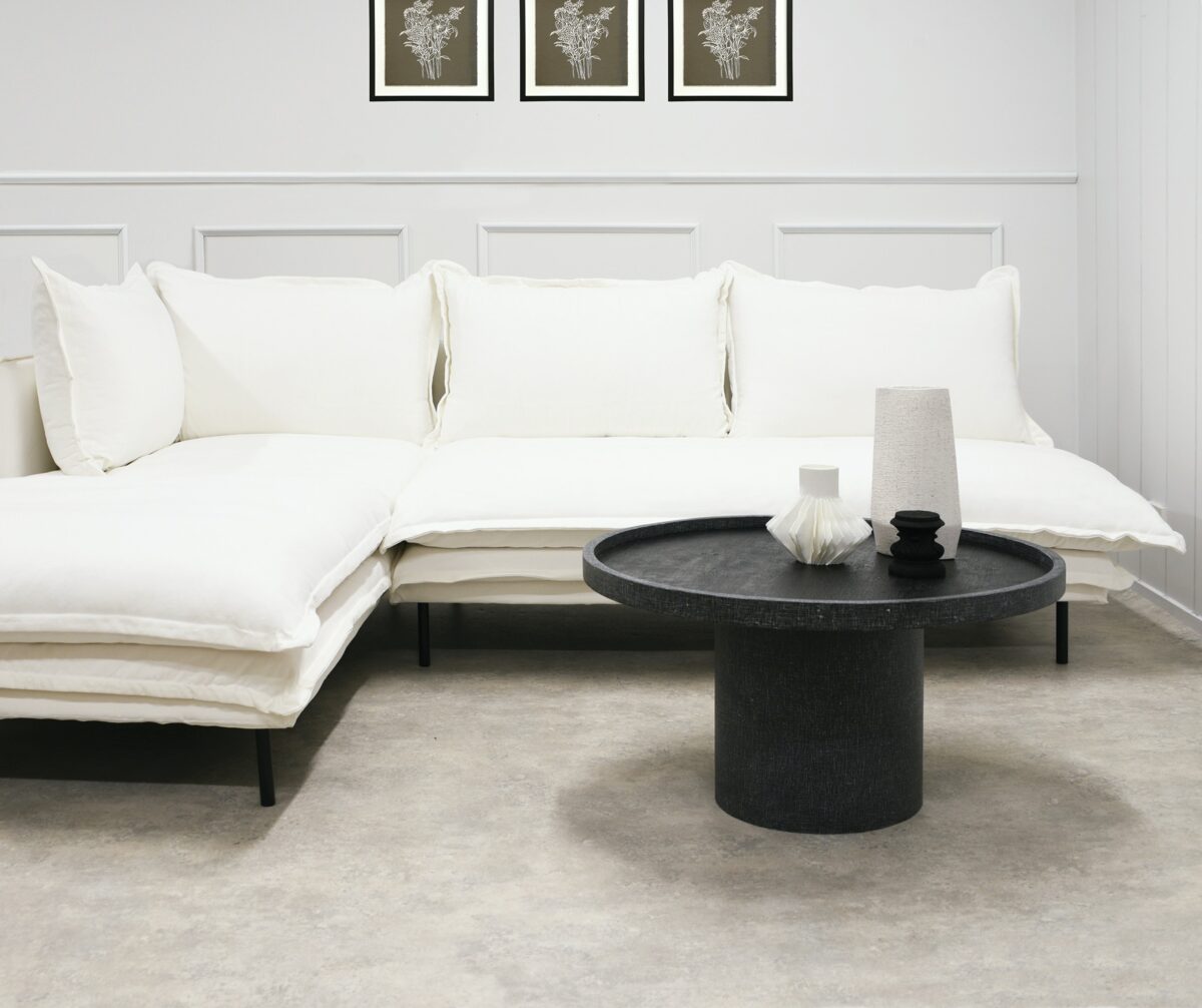 LOUIS Modular Sofa Left White