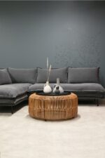 LOUIS Modular Sofa Left Charcoal