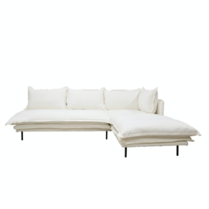 LOUIS Modular Sofa Right White