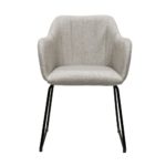 Folio Fabric Dining Chair - grey