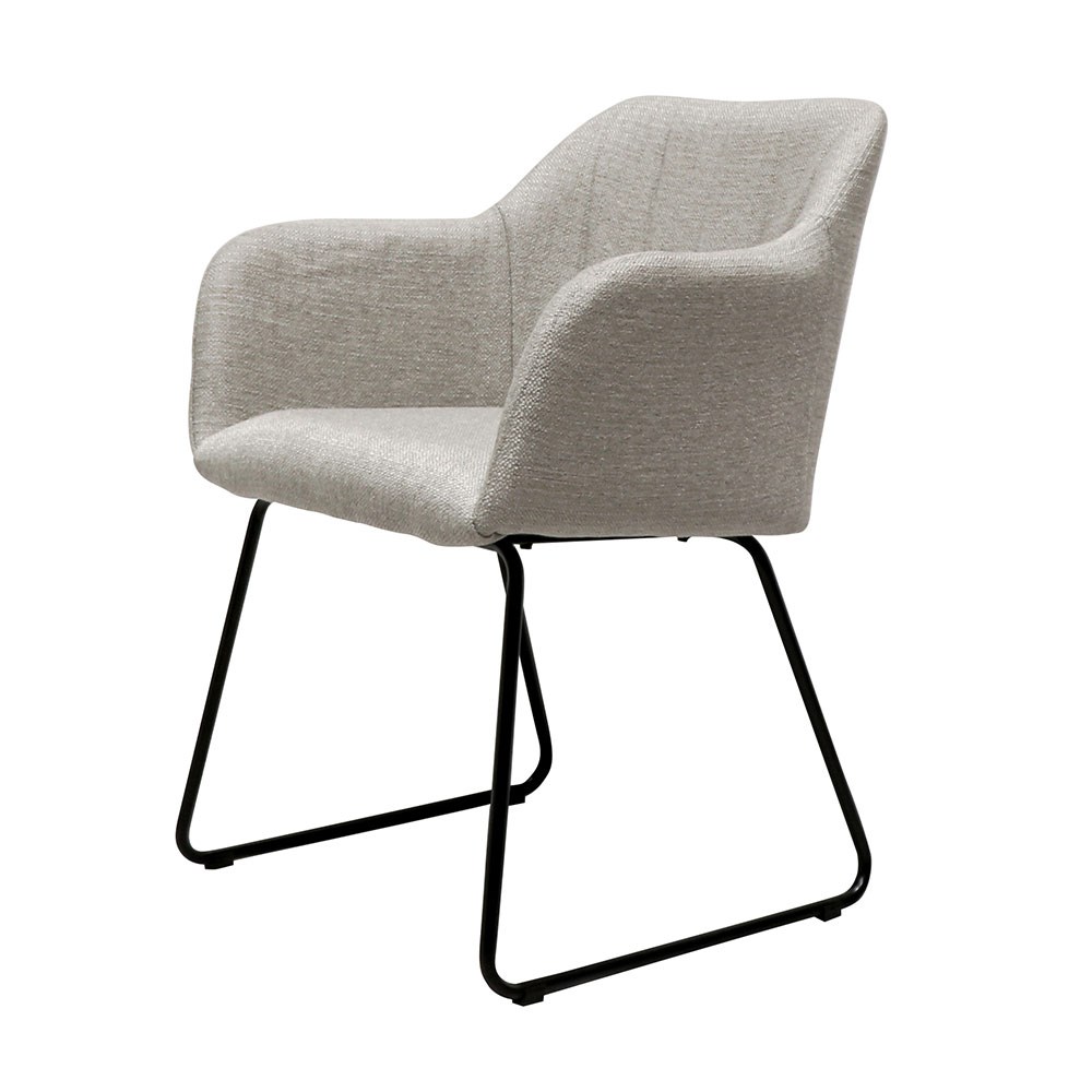 Folio Fabric Dining Chair - grey