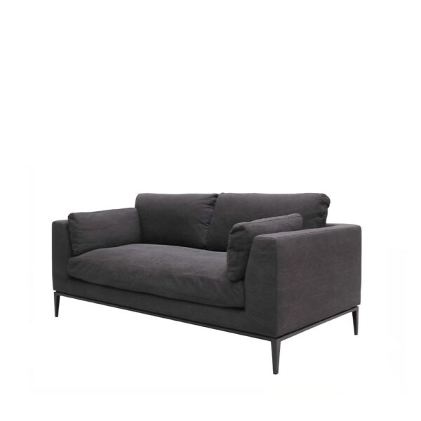 Tyson Sofa 3 seater - Relaxed Black