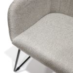 Folio Fabric Dining Chair - grey