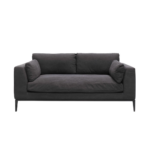 Tyson Sofa 2.5 seater - Relaxed Black