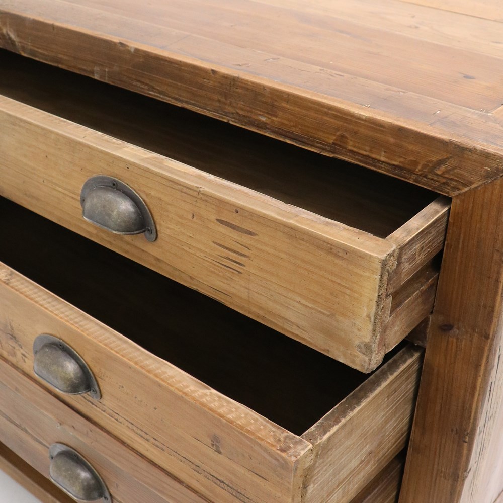 Console with drawers