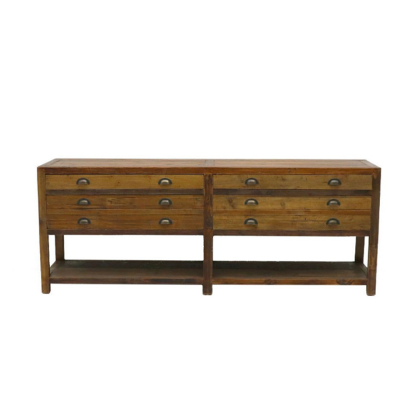 Console with Drawers