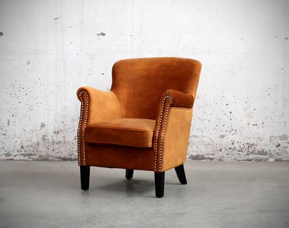 Velvet Occasional Chair