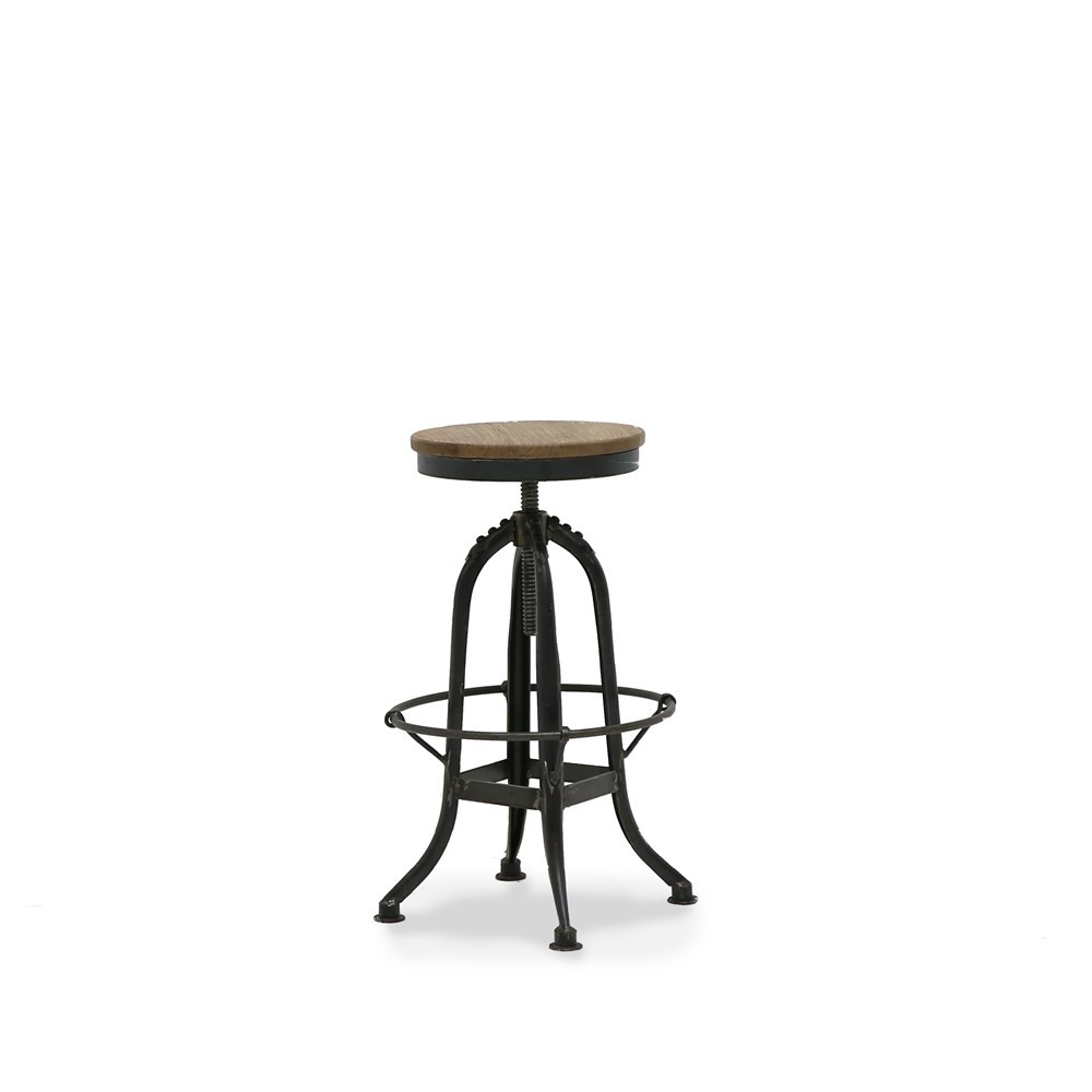 CLEMENT POLISHED STOOL