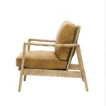 Reid Armchair - Tan Leather - Image 5