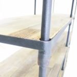 Industrial Metal Bookshelf - Image 3