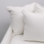 Lotus Slipcover Armchair White - Image 3