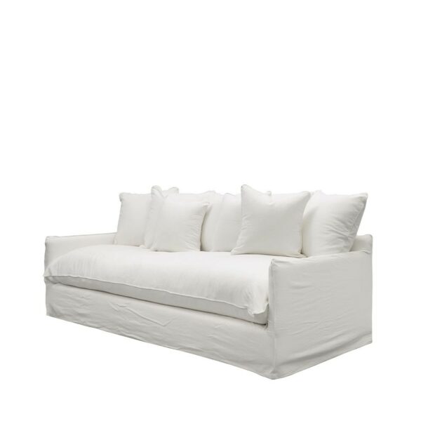 LOTUS SLIPCOVER SOFA - WHITE