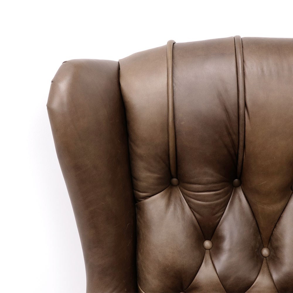 SANFORD WINGCHAIR Leather