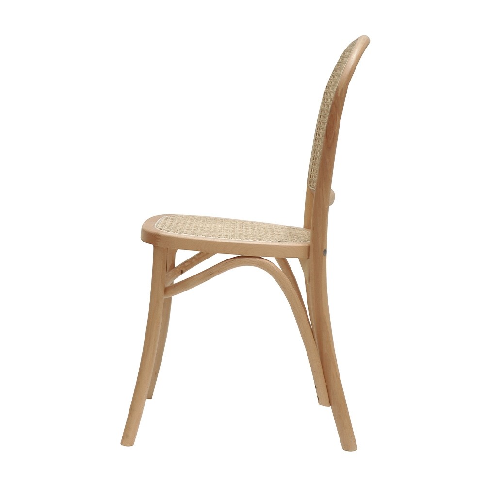 BENTWOOD RATTAN DINING CHAIR