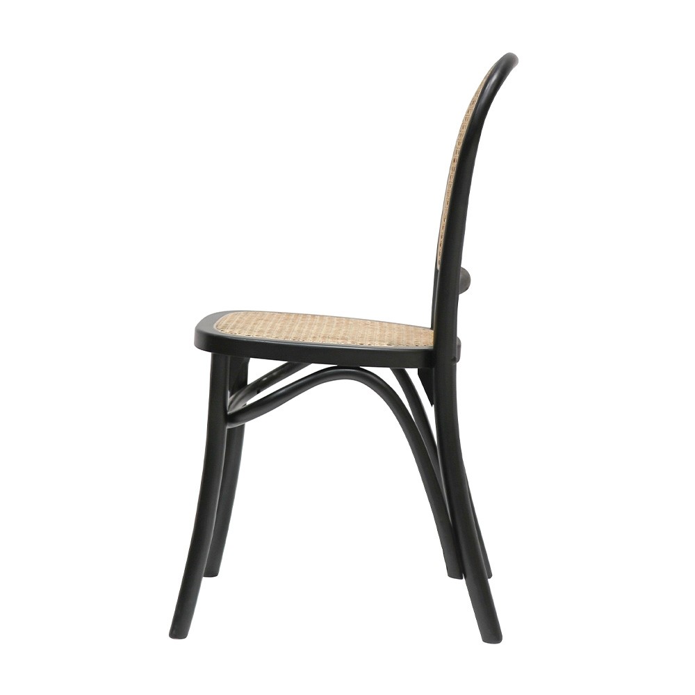 BENTWOOD RATTAN DINING CHAIR -