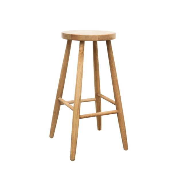 VAASA OAK BARSTOOL - 65CM, NATURAL