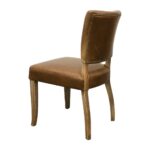 Crane Dining Chair - Brown Leather - Image 5