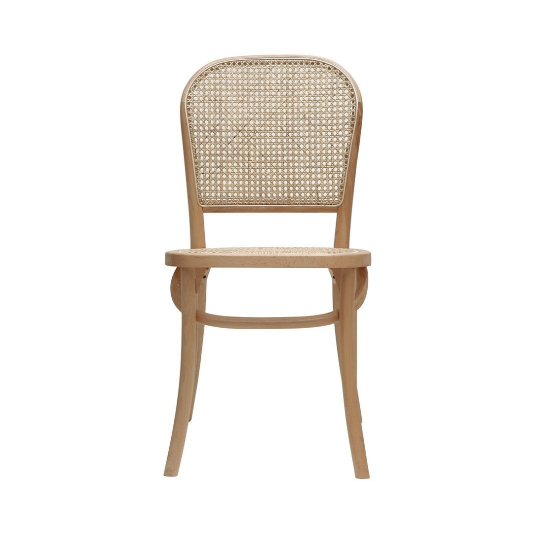 BENTWOOD RATTAN DINING CHAIR -
