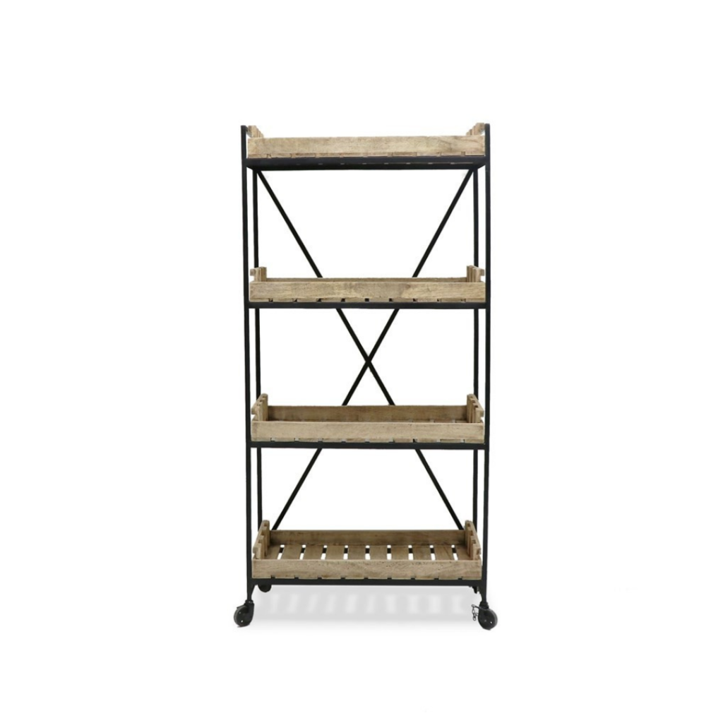 Industrial Metal Bookshelf Narrow | Palette Design - Small Space Metal Bookshelf Frame Designs