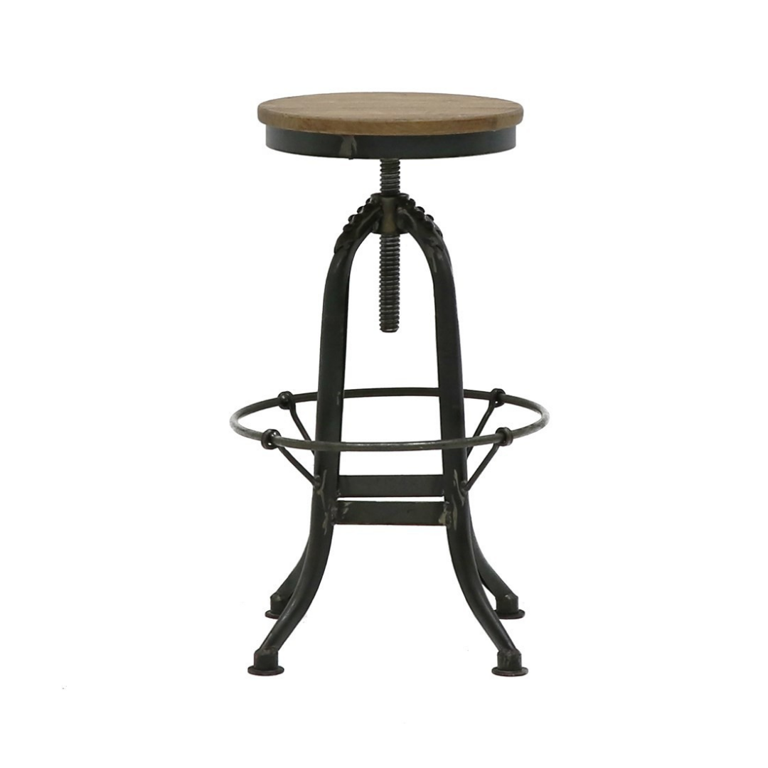 CLEMENT POLISHED STOOL