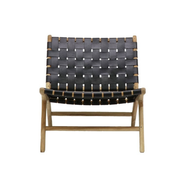 HAYES LOW CHAIR - BLACK