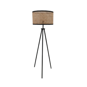 Hemp Tripod Floor Lamp
