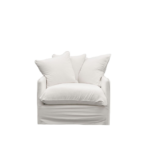 LOTUS SLIPCOVER ARMCHAIR - WHITE
