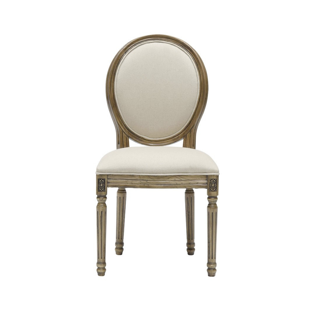 LOUIS DINING CHAIR - ROUND BACK