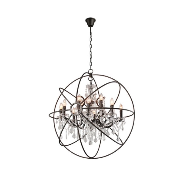 ROCOCO Globe 80cm Chandelier