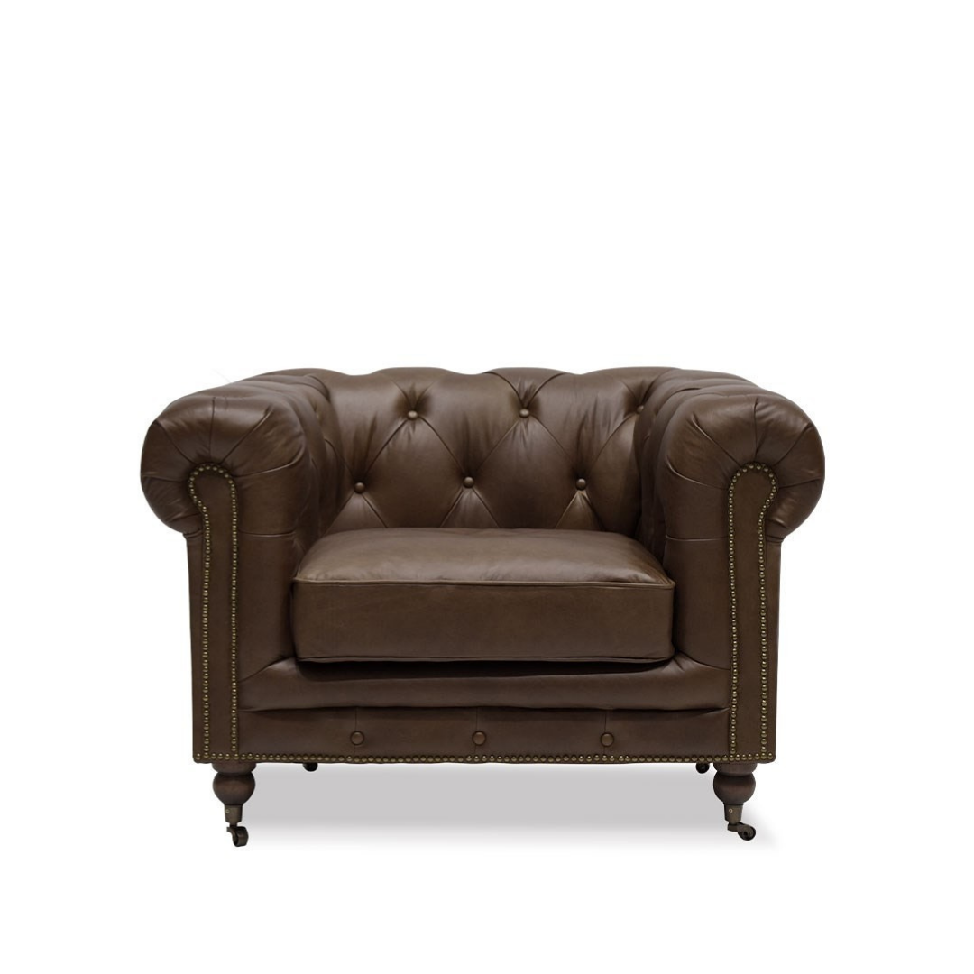 STANHOPE CHESTERFIELD ARMCHAIR