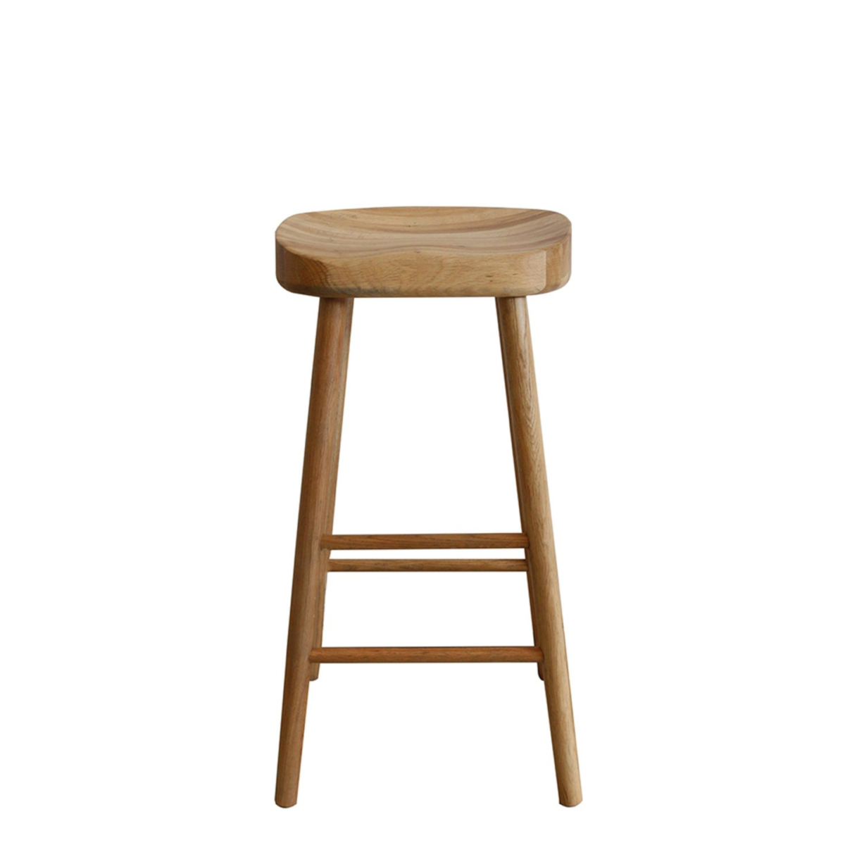 ODESSA OAK BAR STOOL NATURAL OAK