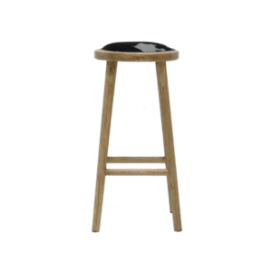 VAASA BARSTOOL - 65CM, COWHIDE SEAT