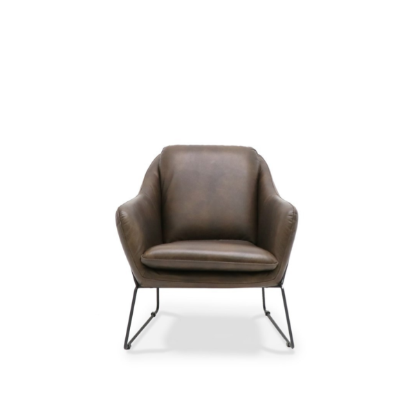 WORKSHOP LEATHER ARMCHAIR -