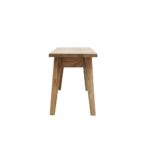 Vaasa Oak Bench Seat 118CM - Image 3
