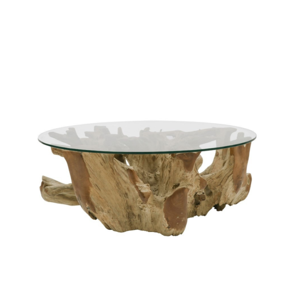 CRUSOE ROOT COFFEE TABLE - ROUND
