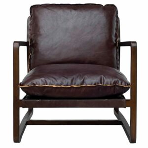 Acer Leather Lounge Chair