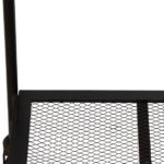 Max Iron Clothes Rack - Black - Image 3