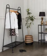 Max Iron Clothes Rack - Black - Image 4