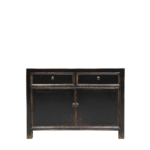 ORIENTAL PAINTED 2 DOOR SIDEBOARD