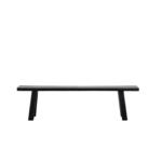 PARQ BENCH LONG - BLACK