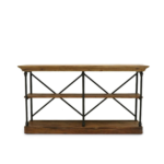 Provincial Iron & Pine Console Large