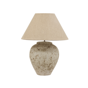 TUSCAN STYLE STONE LAMP LARGE
