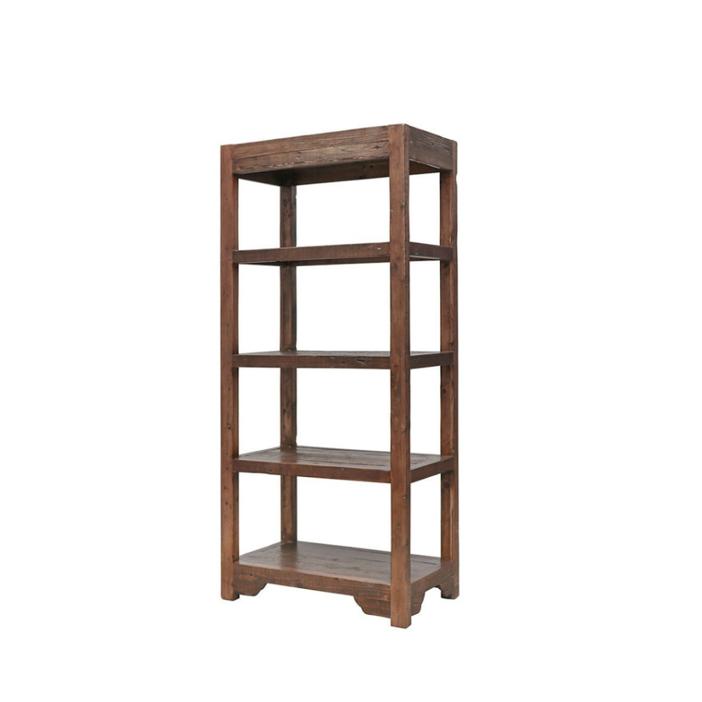 Wooden Bakers Rack Narrow Palette Design