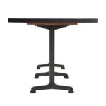 Brooklyn Dining Table - Oak/Iron - Image 2